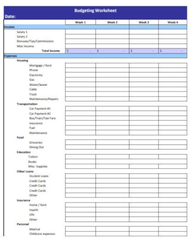 budgeting-worksheet-for-biweekly-reference