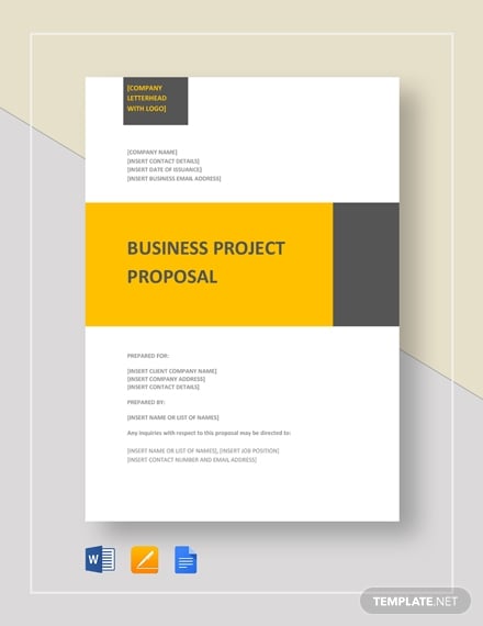 business-company-project-proposal-template