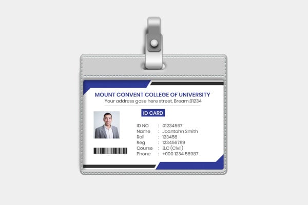 college id card example