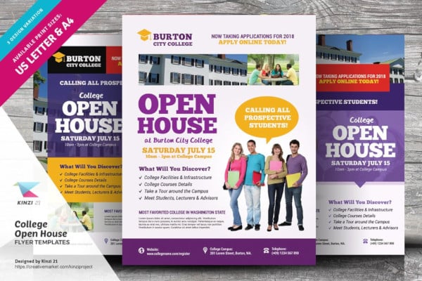 college-open-house-flyer-template