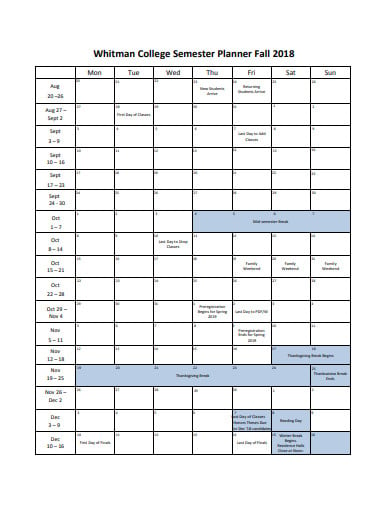 College Semester Planner Template from images.template.net
