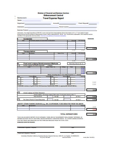 company-expense-report-template