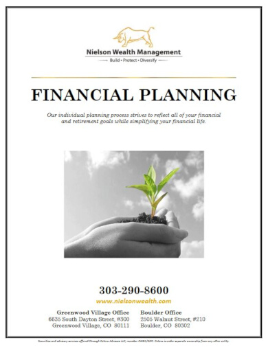 complete financial planning brochure