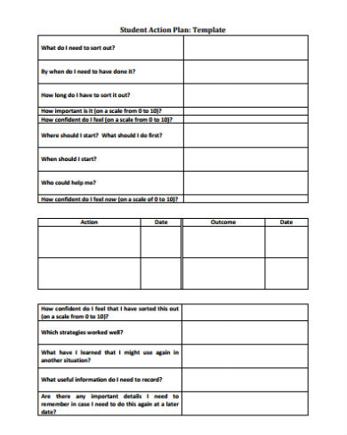 comprehensive student planner template
