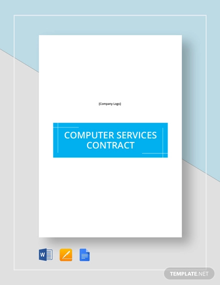 computer service contract template