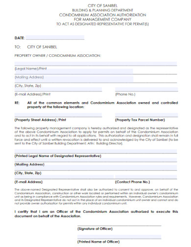 Free 19 Property Authorization Letter Templates In Pdf Doc