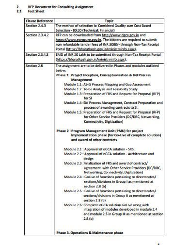 consulting services proposal template in pdf