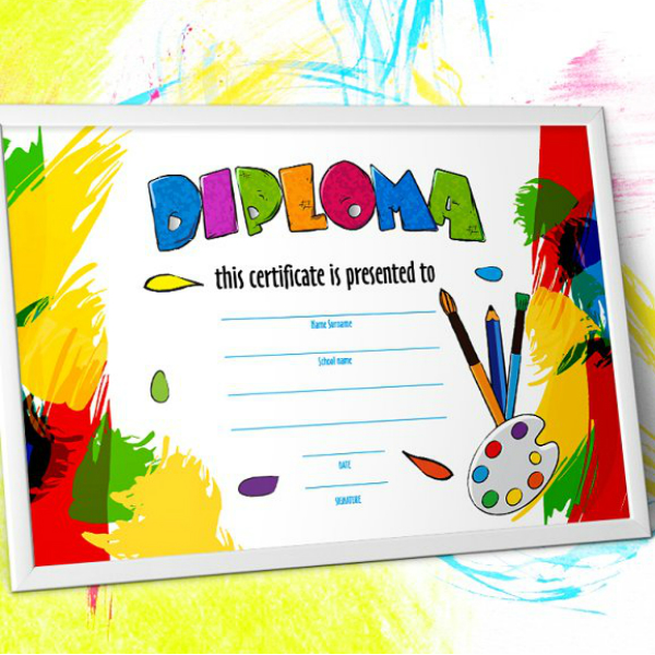 8+ Kindergarten Certificate Templates - Illustrator, InDesign, MS Word ...