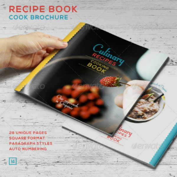 10  Restaurant Recipe Book Templates MS Word Pages Illustrator