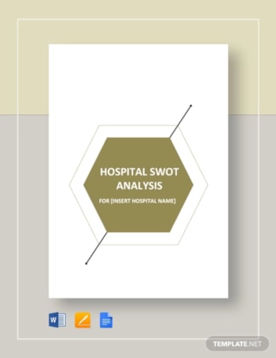 customizable hospital swot analysis template
