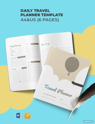 daily-travel-planner-template