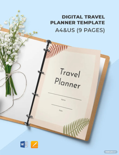 digital-travel-planner-template