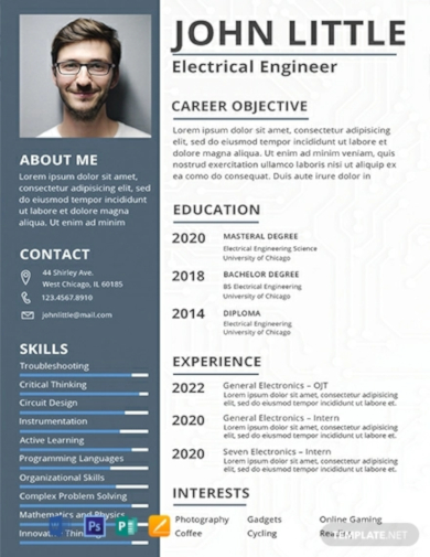 free pdf resume templates download