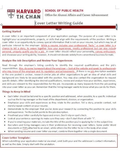 editable cover letter template
