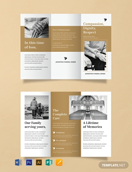 editable-funeral-memorial-brochure-layout