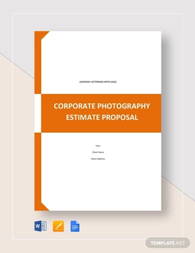 estimate proposal template