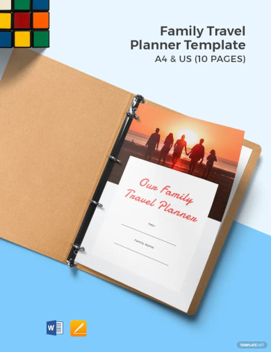 family-travel-planner-template