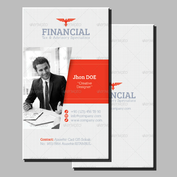 10+ Financial Business Card Templates Illustrator, MS Word, Pages