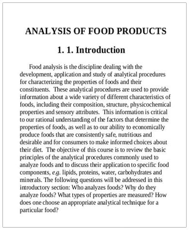 food-product-analysis-report