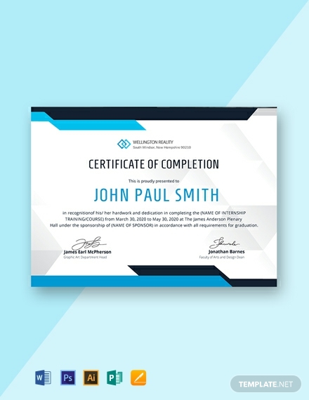free-certificate-of-completion-template