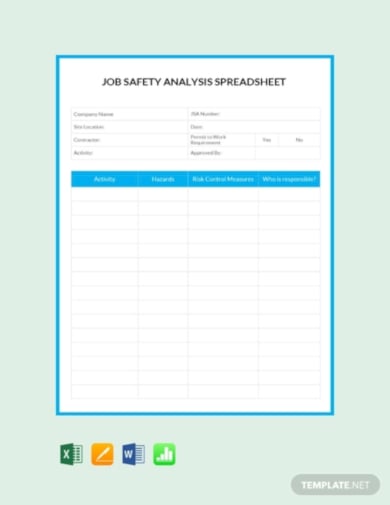 free-job-safety-analysis-spreadsheet-template