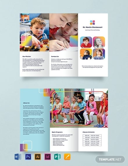 free-kindergarten-brochure-template