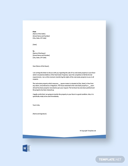 13+ Ownership Transfer Letter Templates - Sample, Example, Format