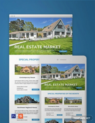 free-monthly-real-estate-email-newsletter-template