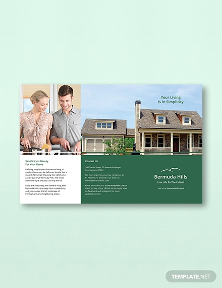 free multipurpose brochure template
