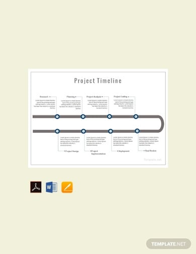 free-project-timeline-template