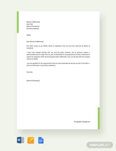 free-resignation-letter-for-part-time-retail-job