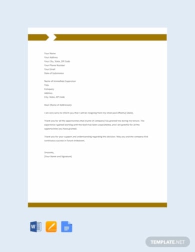 free-retail-resignation-letter-template