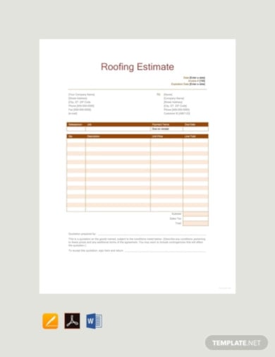 free-roofing-estimate-template