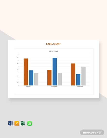 free sales excel chart template