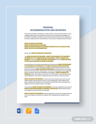 functional-recommendation-letter-template-format