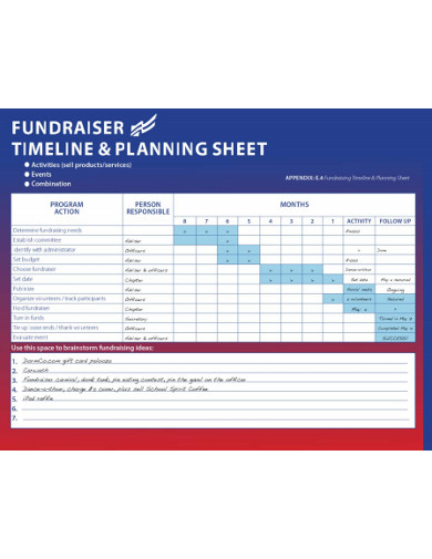 12+ Fundraising Timeline Templates - Google Docs, Word, Pages, PPT