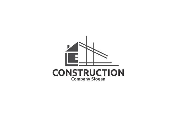 general construction logo template