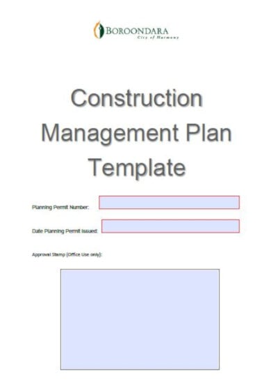 14+ FREE Construction Action Plan Templates - PDF, DOCX