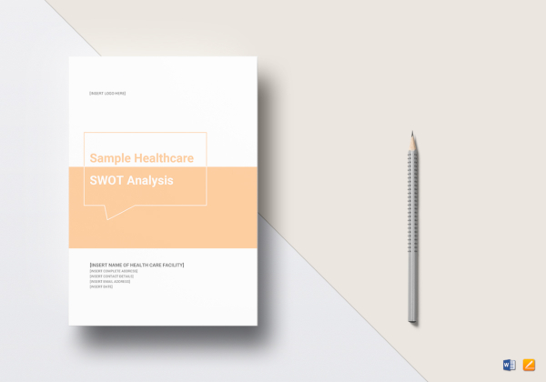 healthcare swot analysis template