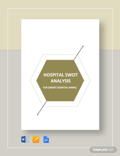 hospital swot analysis template