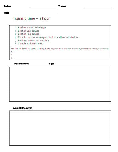 house-training-planner-template