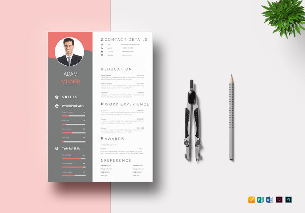 impressive job resume template