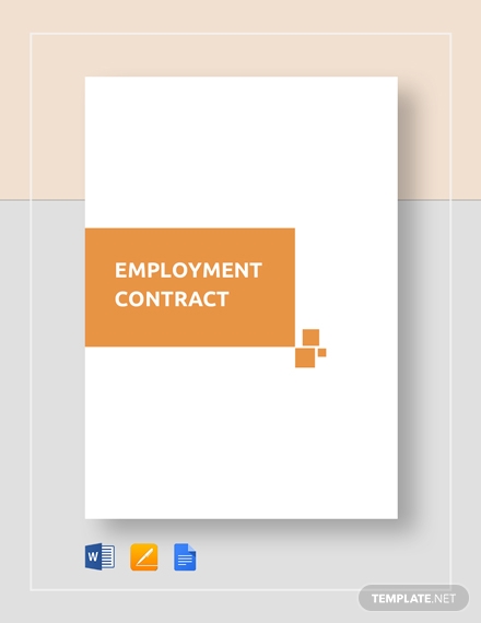 legal professional employment contract template