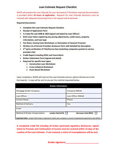 loan-estimate-checklist-format