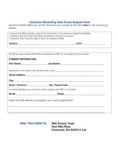 marketing-data-access-request-form-in-pdf