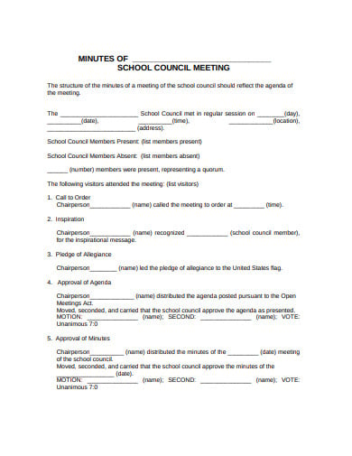 meeting-minutes-of-school-council-template