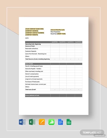 Cash Flow Excel Template 13 Free Excels Download Free Premium Templates