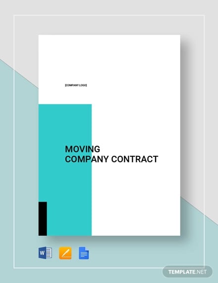 moving company contract template