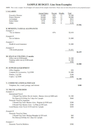 new office budget template