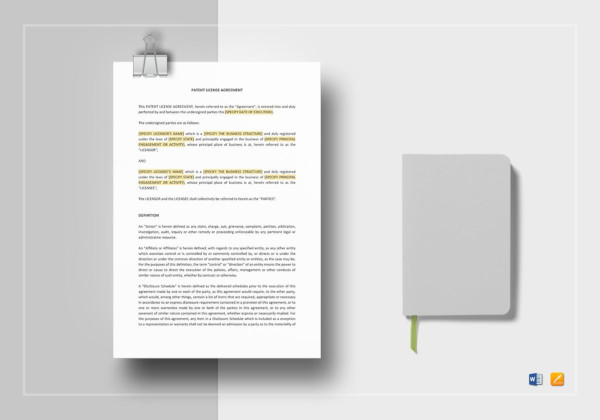patent-license-agreement-template